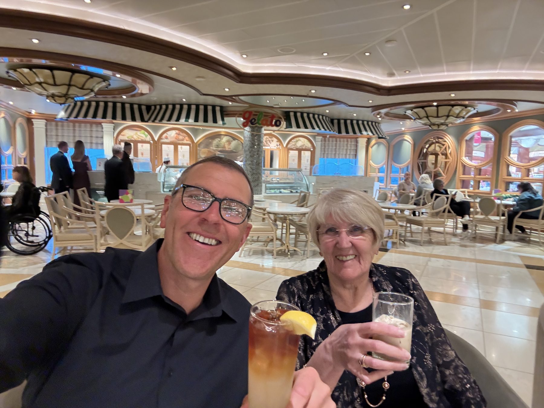 Cocktail in the Piazza